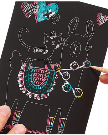 Carnet de gribouillage Amis fantastiques - Bébé LoupOoly