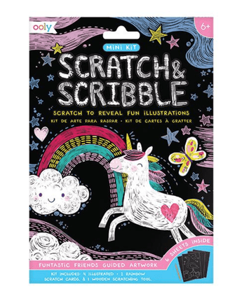 Carnet de gribouillage Amis fantastiques - Bébé LoupOoly