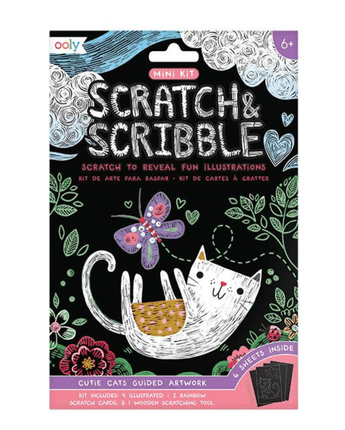 Carnet de gribouillage Chat mignon - Bébé LoupOoly