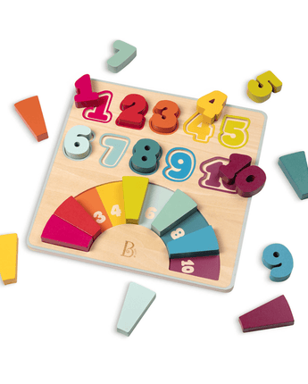 Casse - tête Chiffres Counting rainbows - Bébé LoupB. Toys