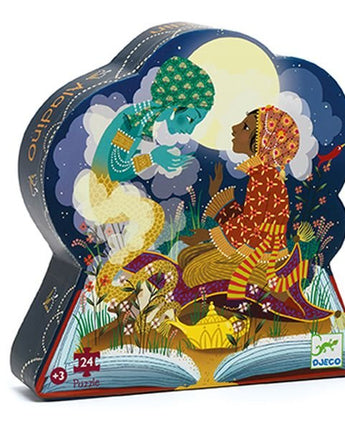 Casse - tête silhouette Aladin - Bébé LoupDjeco