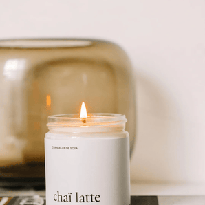 Chandelle Chaï Latte - Bébé LoupMarée