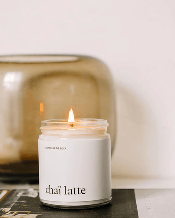 Chandelle Chaï Latte - Bébé LoupMarée