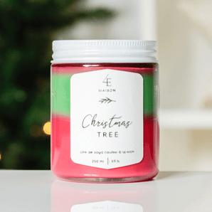 Chandelle Sapin de Noël - Bébé LoupMaison 4 Éléments