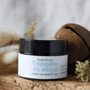 Chandelle Tempête 30g - Bébé LoupSavonnerie Poussière d'Étoile