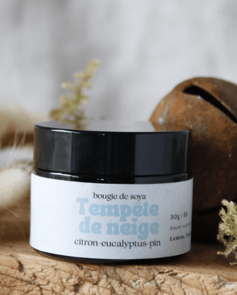 Chandelle Tempête 30g - Bébé LoupSavonnerie Poussière d'Étoile