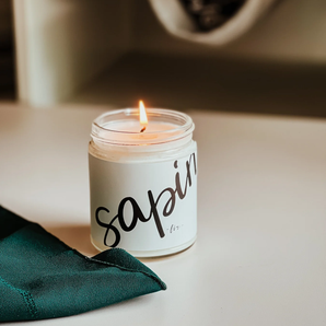 Chandelle sapin - mèche de coton