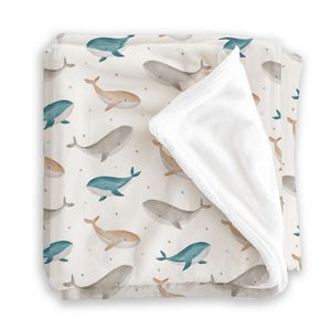 Chant de baleine Doudou câlins - Bébé LoupOléoops