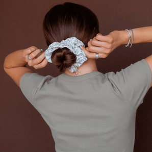 Chouchou géant menthe fleuri - Bébé Loupandi