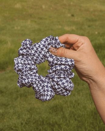 Chouchou géant pied de poule marine - Bébé LoupAndi