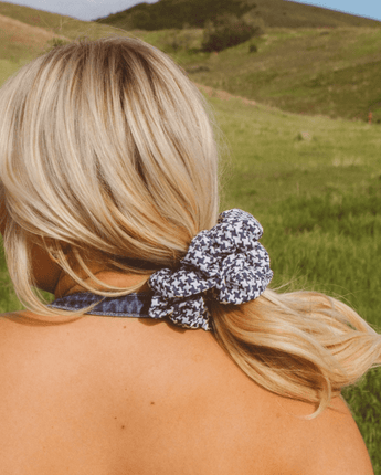 Chouchou géant pied de poule marine - Bébé LoupAndi