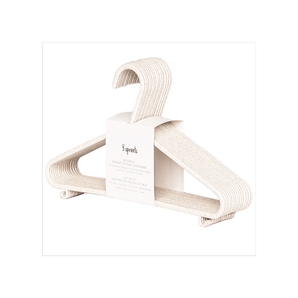 Cintres en paille de blé - crème moucheté - Bébé Loup3 Sprouts