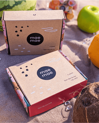 Coffret 3 baumes à lèvres - Bébé LoupMaemae