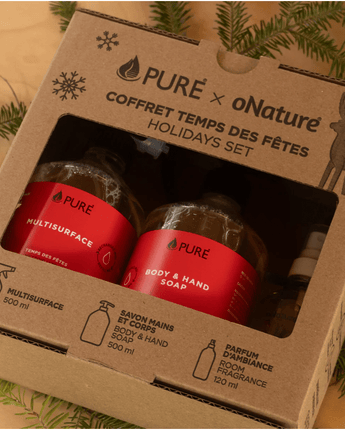 Coffret temps des Fêtes - Bébé LoupPure