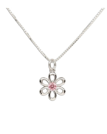 Collier marguerite rose - Bébé LoupCherished moments