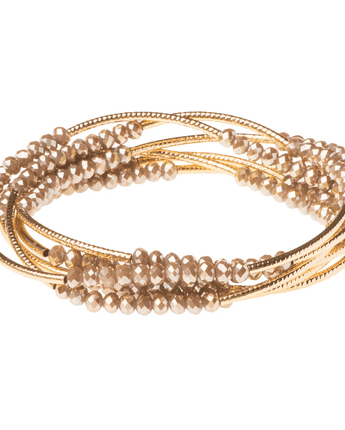 Collier/bracelet Wrap or - Bébé LoupScout curated wears