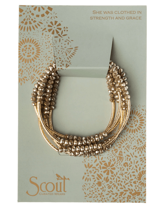 Collier/bracelet Wrap or - Bébé LoupScout curated wears