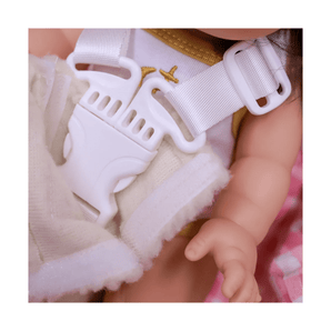 Coquille pour poupée - moutarde - Bébé LoupTiny Harlow