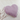 Coussin réconfort pour bébé en coeur - Rose - Bébé LoupAmma Thérapie