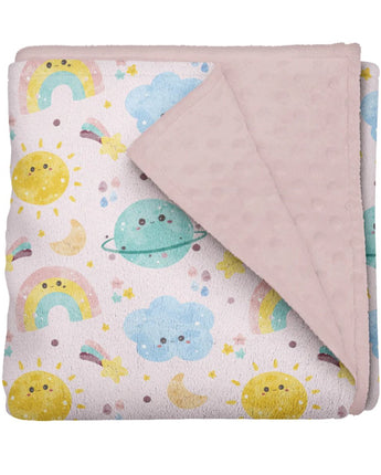 Couverture minky Lucky Charms - Bébé LoupOléoops