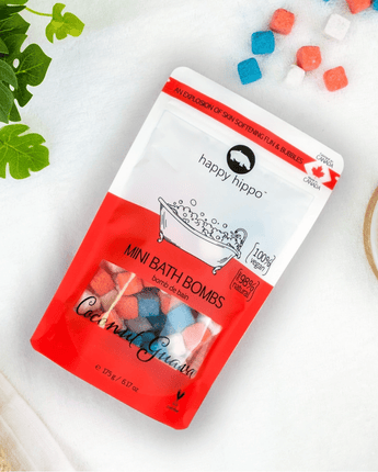 Cubes de bain coco goyave - Bébé LoupHappy hippo