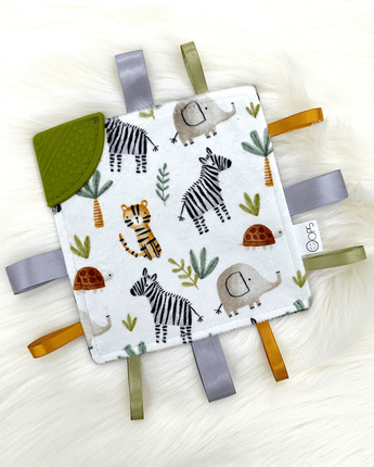 Doudou craquante Balade dans la jungle - Bébé LoupOléoops