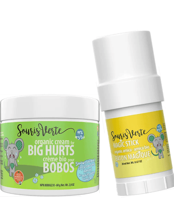 Duo magique - Bébé LoupSouris Verte