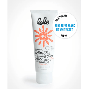 Écran solaire non parfumé - Bébé LoupLolo et moi