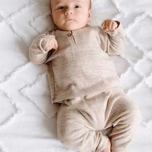 Ensemble 2 pièces Latte - Bébé LoupRose & Léo