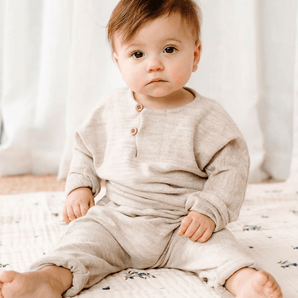 Ensemble 2 pièces Latte - Bébé LoupRose & Léo