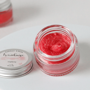Exfoliant lèvres Framboise - Bébé LoupSavonnerie Poussière d'Étoile