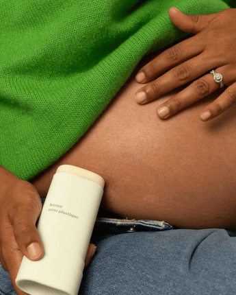 Huile prévention vergetures solide pour femme enceinte - Bébé LoupAttitude