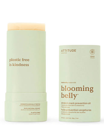 Huile prévention vergetures solide pour femme enceinte - Bébé LoupAttitude