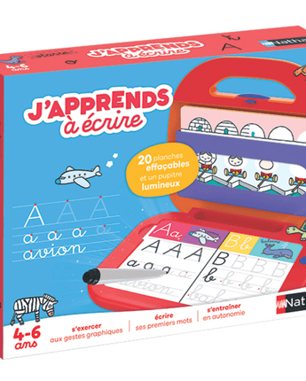 J'apprends à écrire - Bébé LoupNathan