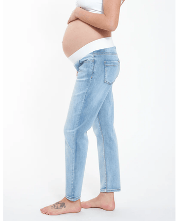 Jeans maternité Jamie bleu pâle - Bébé LoupRipe