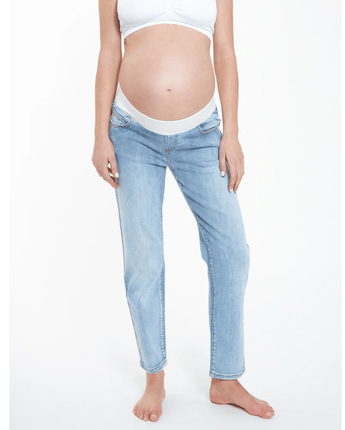 Jeans maternité Jamie bleu pâle - Bébé LoupRipe