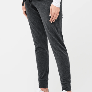 Jogger en jersey bio gris charcoal - Bébé LoupRipe