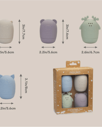 Jouets de bain In the wild - Bébé LoupNouka