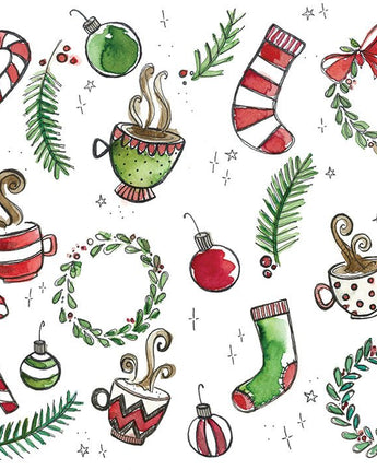 Jules Mini carte de souhait - Bébé LoupStéphanie Renière illustrations