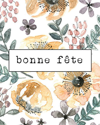 Lena Mini carte de souhait - Bébé LoupStéphanie Renière illustrations