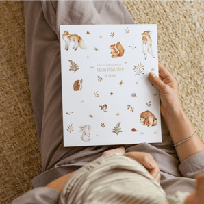 Livre bébé Animal douceur - Bébé LoupLe petit tableau noir