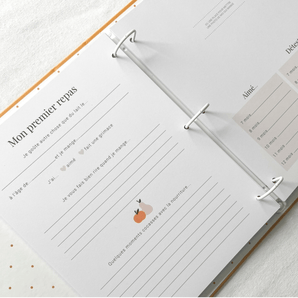 Livre bébé ocre - Bébé LoupLe petit tableau noir