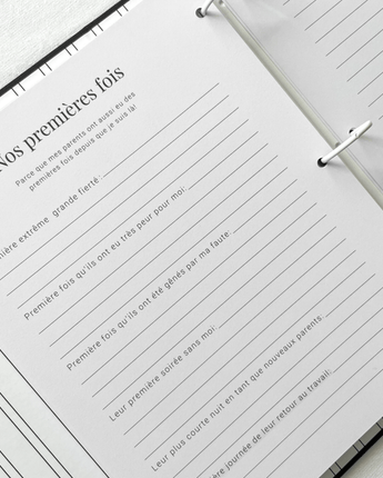 Livre bébé tissu noir - Bébé LoupLe petit tableau noir