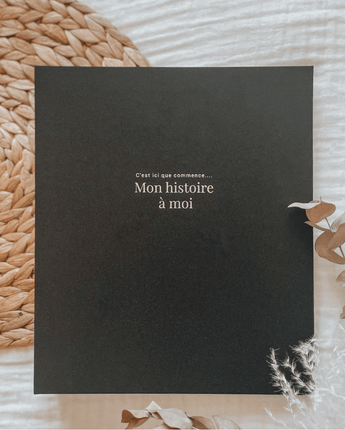 Livre bébé tissu noir - Bébé LoupLe petit tableau noir