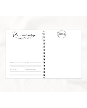 Livre de bébé Fleurs Groovy - Bébé LoupRainbows & Lollipop