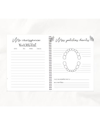 Livre de bébé Fleurs Groovy - Bébé LoupRainbows & Lollipop