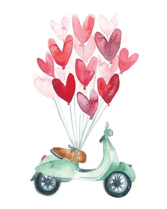 Luigi Mini carte de souhait - Bébé LoupStéphanie Renière illustrations