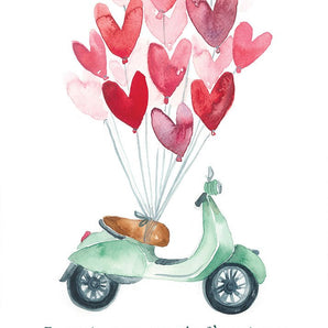 Luigi3 Carte de souhait - Bébé LoupStéphanie Renière illustrations