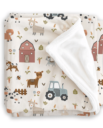 Ma petite ferme Doudou câlins - Bébé LoupOléoops