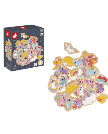 Magnets Licornes et dragons - Bébé LoupJanod